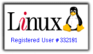 Linux Registered User #332181
